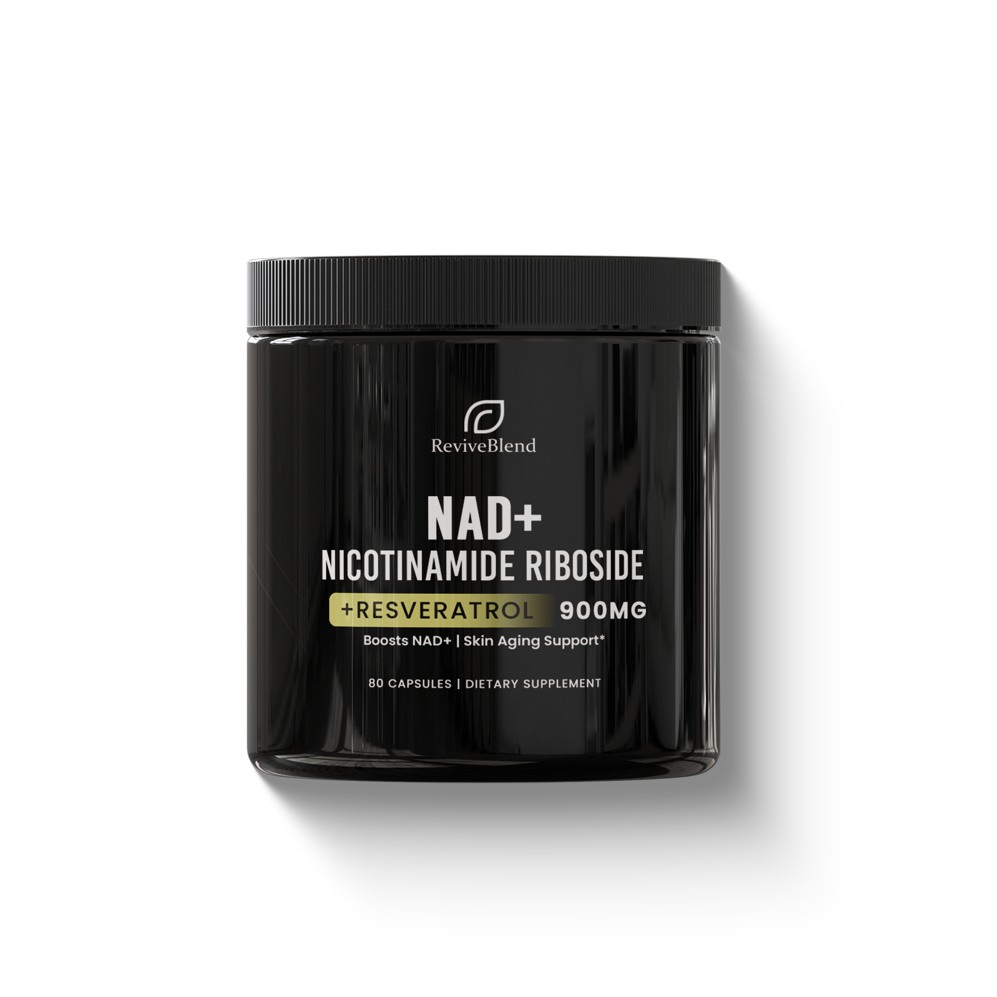 NAD-Supplement Liposomal Nicotinamide Riboside (NR) 900 + Resveratrol – High Purity Anti-Aging, Energy & Focus Supplement
